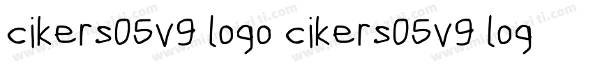 cikers05v9 logo cikers05v9 logo字体转换